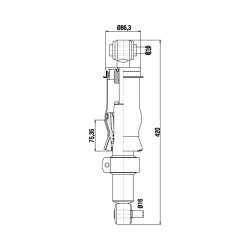  17000091 / A 3001702 K1Cabin Körük