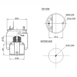  37008 AFM K / 137871Komple Körük